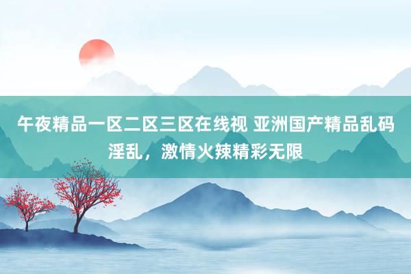 午夜精品一区二区三区在线视 亚洲国产精品乱码淫乱，激情火辣精彩无限